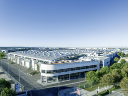 Aerial view Messe M&uuml;nchen